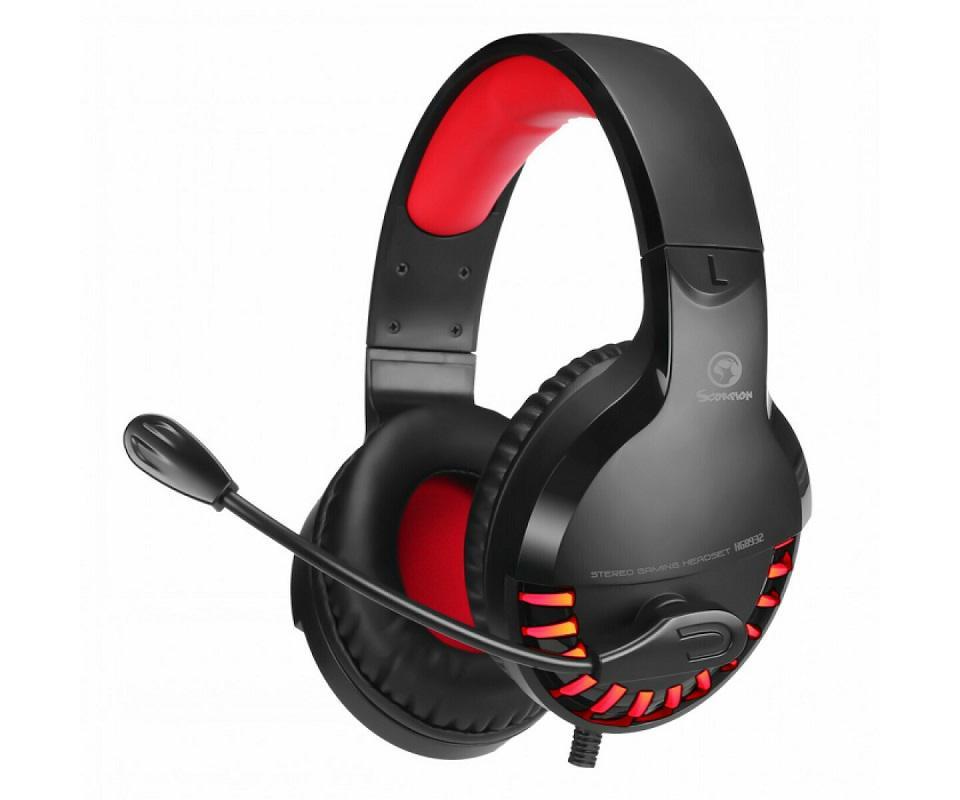 Marvo HG8932 Over Ear Gaming Headset με σύνδεση USB 3 5mm Epic Deals